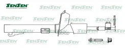 ����������� �������� FORD Focus I 98-04 ���. ���. ���. (Excel-G) Sensen ���. 42130041 42130041 ����