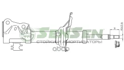 ����������� Toyota Yaris 04/99-01/06 ���. ���. Sensen ���. 42130061 42130061 ����