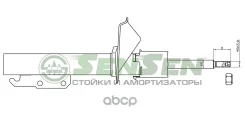 ����������� ������������ �������� Ford Escort VII (95-99) Sensen ���. 42130192 42130192 ����