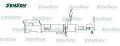 ����������� �������� ���� ����� /KIA, CEED SW (ED), CEED ������� (ED), PRO CEED (ED)1,4-2(1,6)��� ��� KIA, CEED SW (ED)/�������/PRO CEED (ED) Sensen 4...