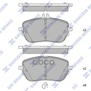 ������� ��������� Mercedes A W177 18-, CLA C118, X118 19- �������� Sangsin Brake Sangsin brake ���. SP4498 SP4498 ����