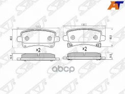 ������� ��������� (�����) Opel Insignia 08-17 Sat ���. ST-1605130, ������ ST1605130 ����