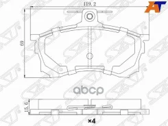 ������� ��������� (�������) Mitsubishi Carisma 95-04 / Pajero Junior 95-98 Sat ���. ST-28-0054, �������� ST280054 ����