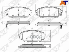 ������� ��������� (�������) Hyundai ix55 06-13 / Veracruz 06-15 Sat ���. ST-58101-3JA01, �������� ST581013JA01 ����
