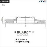 ���� ��������� ���. Advics Advics C6R575B ����