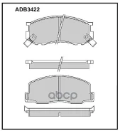 ������� ����. Toyota Daihatsu LITE-ACE TOWN ACE Delta 10.86 - 06.99 Allied Nippon ���. ADB3422HD 0449127081 0449128190 04491282 ADB3422HD ����