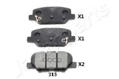 ������� ��������� Citroen C4 Aircross, Mazda 6 Station wagon (GJ, GH) 256881501 ���� RU �-IT. ��72. �.00762/24 Japanparts ���. PP-315AF PP315AF ����