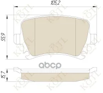 ������� ��������� �������� ������ �-� Volkswagen Touran 03/Caddy/G5/G6 KOTL ���. 1622kt 1622KT ����
