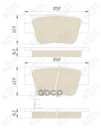 ������� ��������� �������� ������ �-� Toyota Avensis 03/Corolla Verso 04 KOTL ���. 3337kt 3337KT ����