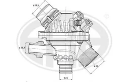 ��������� BMW E60/E83/E90 2.5/3.0 04- Era ���. 350337 350337 ����