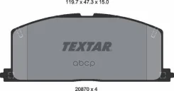 ��������� ������� tx Textar ���. 2087001 2087001 ����