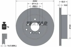 ���� ��������� ���� Nissan X-Trail (T30, T31) � ��������� PRO Textar ���. 92144003 92144003 ����