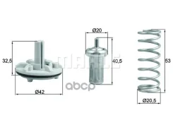 ��������� VAG 1.4TSi 08- Mahle/Knecht ���. TX18380D TX18380D ����