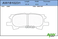 ������� ��������� �������� AYWIparts AW1810231 AW1810231 ����