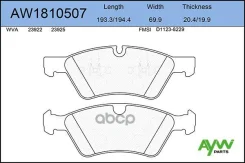 ������� ��������� MB E320D-500 (W211) 03-08, ML280D-500 (W164) 05, GL320D-350D (X164) 06 �������� AYWIparts ���. AW1810507 AW1810507 ����