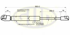 ����������� ������ ����������� ������ AUDI A3 (8L) 09/96-05/03 350N L=500/200MM G. U. D ���. GGS010105 GGS010105 ����