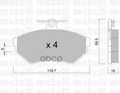 ������. ������. ������� VW Polo 98-, Ibiza 3 � Metelli ���. 2202151 �-� 2202151 ����