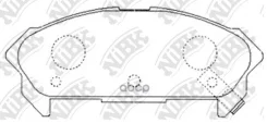 ��������� ������� Isuzu Impulse R 8943628132, 8943628131 NiBK ���. PN4296 PN4296 ����