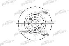 ���� ��������� ������ Renault: 18 80-86, 18 Variable 82-86, 25 84-93, Espace I 84-92, Espace II 91-96, Fuego 83-85 Patron ���. PBD1017 PBD1017 ����