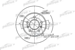 ���� ��������� ���� Renault: Laguna 93-01, Laguna Grandtour 95-01, Safrane I 92-96, Safrane II 96-00 Patron ���. PBD1029 PBD1029 ����