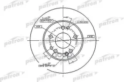 ���� ��������� ������ Mercedes-BENZ: Coupe 87-92, E-Class 93-95, E-Class ���� 93-97, Kombi ��������� 85-93, ����� 84-93 Patron ���. PBD1581 PBD1581 ��...