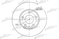 ���� ��������� ������ AUDI: 100 84-90, 100 Avant 84-90, 200 83-91, 200 Avant 83-91, Quattro 80-91 Patron ���. PBD2626 PBD2626 ����