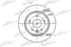���� ��������� ���� Mercedes-BENZ: V-Class 96-03, VITO ������� 96-03, VITO ������ 97-03 Patron ���. PBD2794 PBD2794 ����