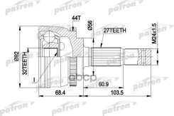 ���� ������ �-�� 27x56x32 ABS:44T Nissan: Primera 2.0TD 96- Patron ���. PCV1349 PCV1349 ����