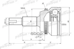 ���� �������� � ������� ABS 30x62x26 ABS:48T Toyota Camry ACV30/MCV30 01-06 Patron ���. PCV1433 PCV1433 ����