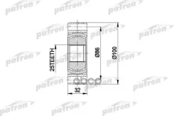 ���� ����� �-�� BMW: 3 E30 316/318/320/324TD/325, 5 E34 518/520/524TD/525/530 88-97 Patron ���. PCV2273 PCV2273 ����