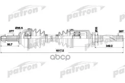 ������� ���� OPEL: Vivaro, Renault:Traffic 2.0 16V/1.9Di 01 Patron ���. PDS0378 PDS0378 ����