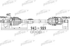 ������� �������� ���� ������ 27X943X60X25 ABS:46T KIA Cerato [TD] 1,6 08 - Patron ���. PDS0512, ������ PDS0512 ����