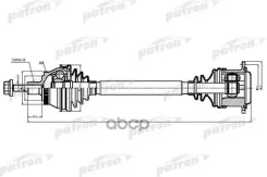 ������� ���� AUDI: A6, A6 Quattro 2.7, 3.0, A8, A8 Quattro, S8 98-04 Patron ���. PDS9038 PDS9038 ����