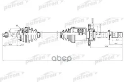 ������� ���� Toyota Avensis T25 2.0 D-4D (85 kW) 03 Patron ���. PDS9106 PDS9106 ����