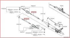 ���� ������� QX56+Armada A60 48521-7S000 Nissan ���. 48521-7S000 Nissan 485217S000 ����