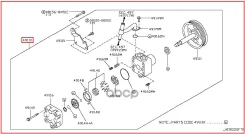 ����� �������������� FX35 03-08 3.5L Nissan ���. 49110CG000 49110CG000 ����
