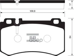 ������� ��������� Sangsin brake ���. SP2188 SP2188 ����