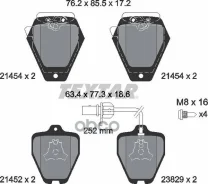 ������� ��������� �������� �����. A4 (8D2 B5) A4 Avant (8D5 B5) A4 Saloon (8D2 B5) A4 Stufenheck Textar ���. 2145401 2145401 ����