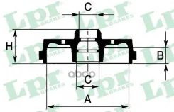 ��������� ������� 230�� Audi 80 B4, 100 C2/C3, 500 C2/C3 77�1996 Lpr ���. 7D0239 7D0239 ����