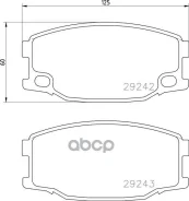 ������� ��������� �������� | ����� / ��� | (PF-3407) Mitsubishi Canter, Rosa Nisshinbo ���. NP3024 NP3024 ����