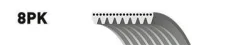 ������ ���������� gates Gates ���. 8PK1173 (8653-10228) 8PK1173 ����