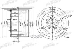 ������� ��������� ���� Chrysler: Town Contry, Voyager 00-03 Dodge: Caravan, Grand Caravan 01-03 - ���� 15 Patron ���. PDR1003 PDR1003 ����