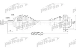 ������� ������ 36x792x59,5 AUDI: A3 03- SEAT: LEON 05-, Toledo 04- Skoda: Octavia 04-, Superb 08- VW: GOLF V/VL 07-, Passat 05-, Touran 03- Patron ���...