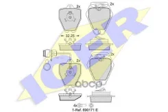 ������� ��������� Icer 181691 (GDB1162; 13.0460-2700.2; 519 002B-SX; LP1024; 2145201) Icer ���. 181691 181691 ����