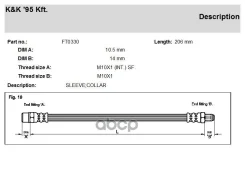 ����� ��������� AUDI A6 (4A C4) /Avant/ 4.2 S6 Plus quattro 04.96-02.97 KK ���. ft0330 FT0330 ����