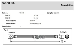 ����� ��������� OPEL Senator B 3.0 3.0 i KAT 09.87-09.93 KK ���. ft1758 FT1758 ����
