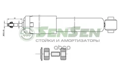 �����������_VW T4 07/90-04/03 ���. ����. ��� VW Transporter T4 Sensen 3113-0023 VW Transporter T4 Sensen ���. 3113-0023 31130023 ����
