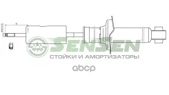 ����������� ������ ���� _Honda, Accord Mk VII1,6-2,3(1,6)������ ������1998-20 Sensen ���. 32130072 32130072 ����