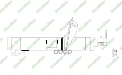 ����������� �������� ����� ������� FORD Turneo Connect, Trantis Connect 02- 2T1418B038DA Sensen ���. 42140533 42140533 ����