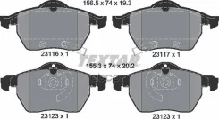 ������� ��������� �������� � � 4 ��. Textar ���. 2311701 2311701 ����